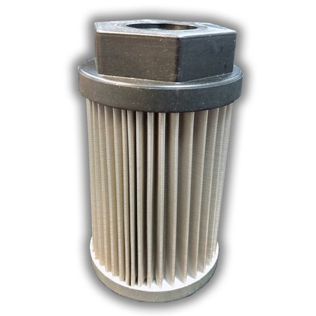 Main Filter Hydraulic Filter, replaces HYDAC/HYCON SFE25G74A10BYP, Suction Strainer, 60 micron, Outside-In MF0487516